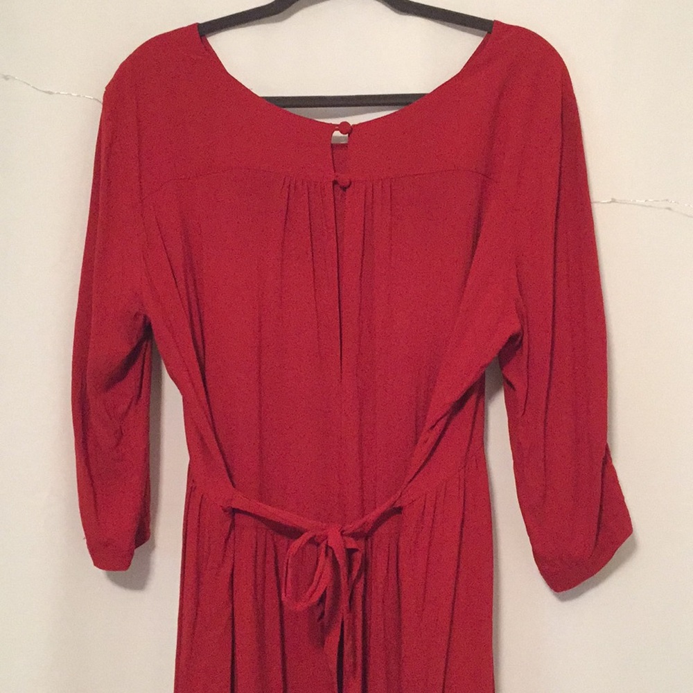 Rust colored dress - Picture 2 of 2